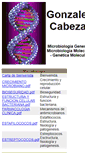 Mobile Screenshot of gonzalezcabeza.com