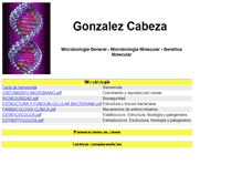Tablet Screenshot of gonzalezcabeza.com